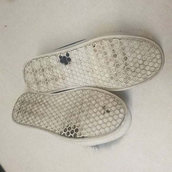 Sam Edelman Leya Denim Pompom Sneaker 7 Medium - Picture 5 of 7